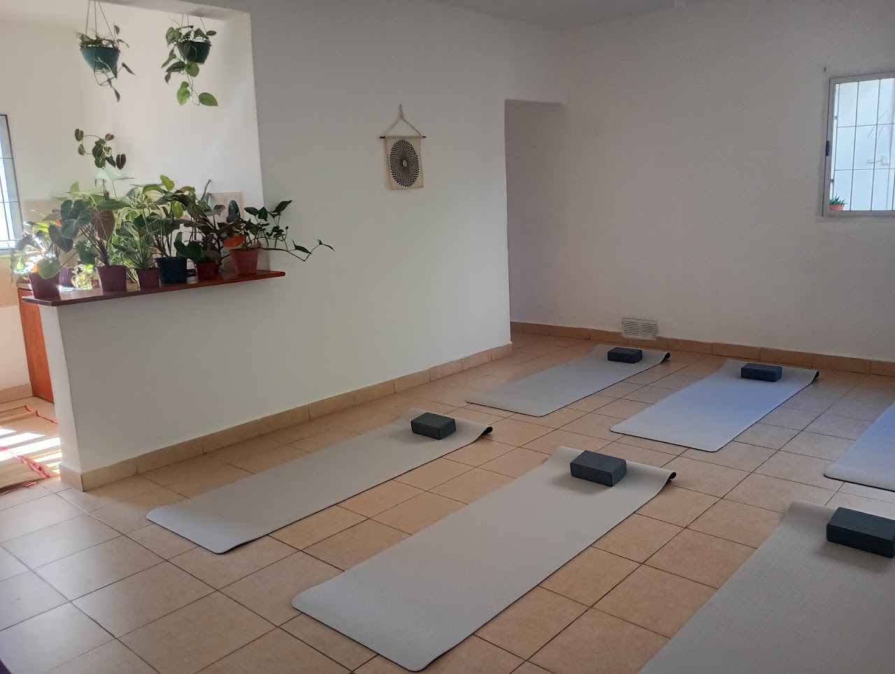 Sala de prácticas de Casa Karuna